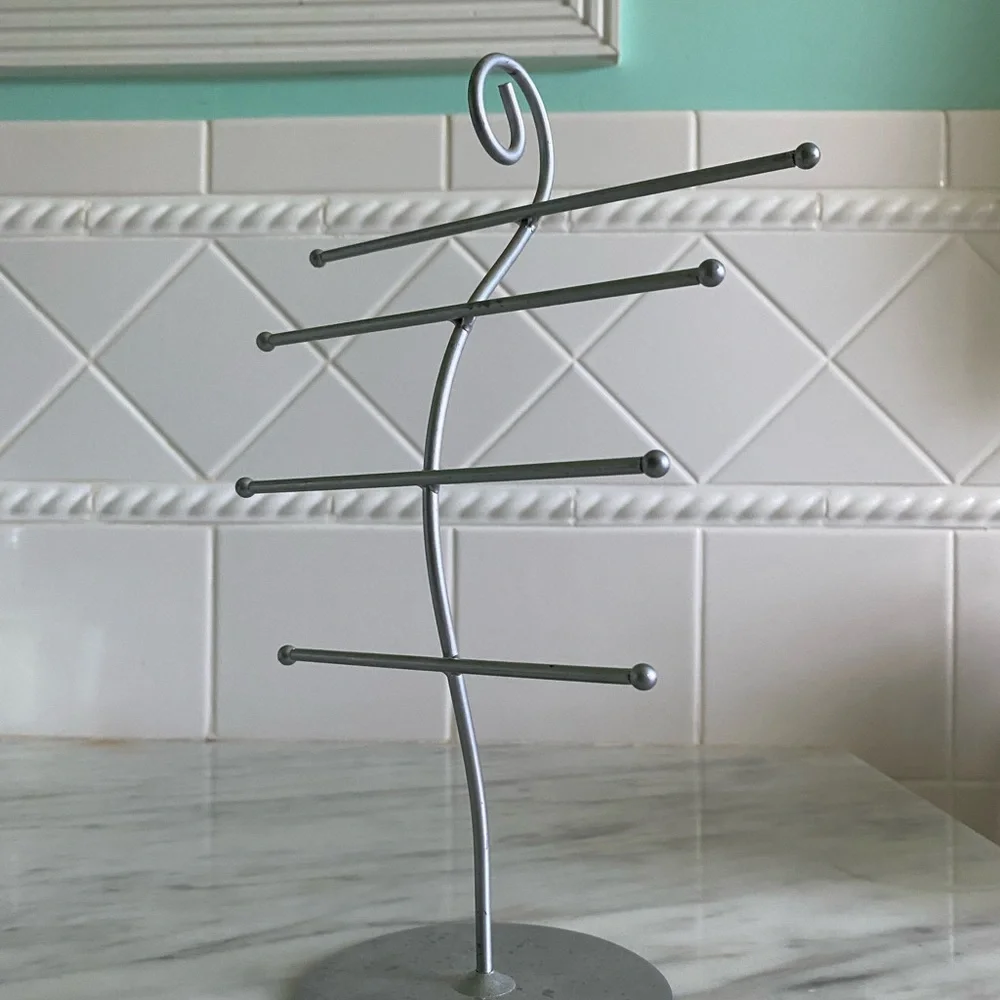 Silver Jewelry Stand